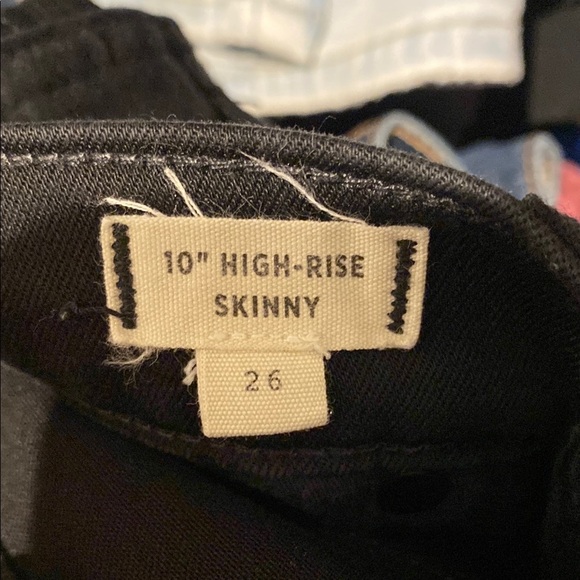 Madewell Black Skinny Jeans (26) - Picture 6 of 6